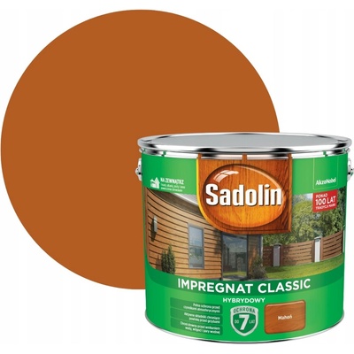 Sadolin Impregnát Classic Hybridní Mahagon 9L
