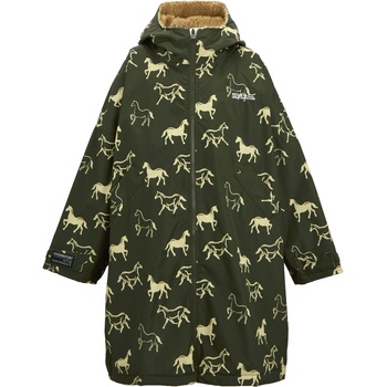 Regatta Junior Waterproof Changing Robe DrkKhHrses Детски размер: 98-110 / Цвят: тъмно зелен