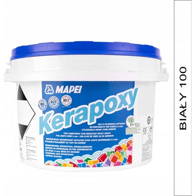 Mapei Kerapoxy 2 kg bílá – Zboží Mobilmania
