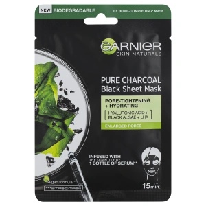 Garnier Маска за лице garnier 32 г с чист въглен