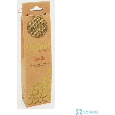 Organic Vonné kužílky VANILLA 12 ks – Zboží Dáma
