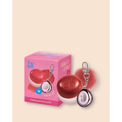 Fwee Krémový balzam na líčka a pery s príveskom Lip&Cheek Blurry Pudding Pot + Pendant Keyring No.Rs04 Memories 5 g