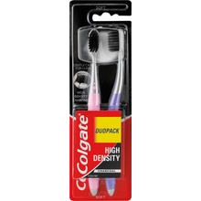 Colgate High Density Charcoal mäkká 2 ks
