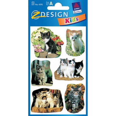 Avery Z-Design dětské zvířátka kočky photo