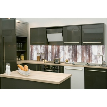 DIMEX ART s. r. o Фототапет за кухня - надраскани дървени дъски 260 x 60 см