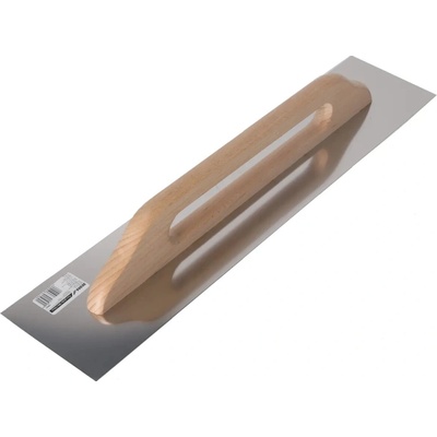 Hladké hladidlo z nehrdzavejúcej ocele 580x130 mm s rúčkou z