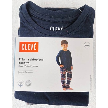 Cleve chlapčenské pyžamo modré