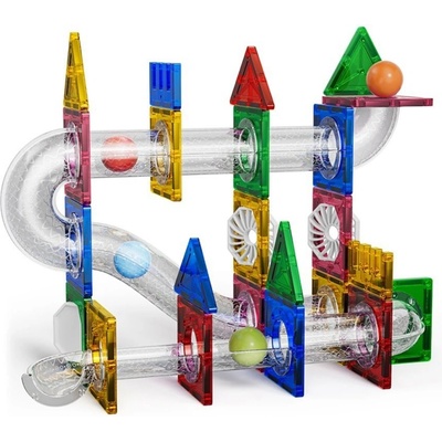 Bavytoy Magnetická stavebnice Řadovka 53 ks