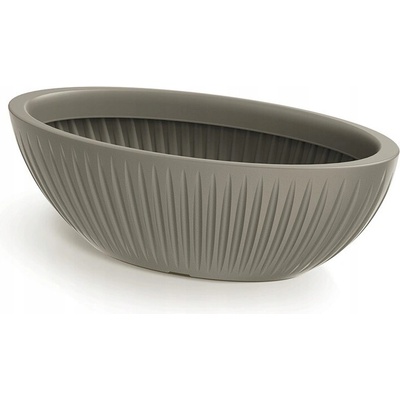 Prosperplast Oválny kvetináč LATIA 58 cm mocca