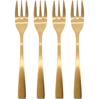 House Doctor Вилички за сладкиши Golden 4 бр (900000752)
