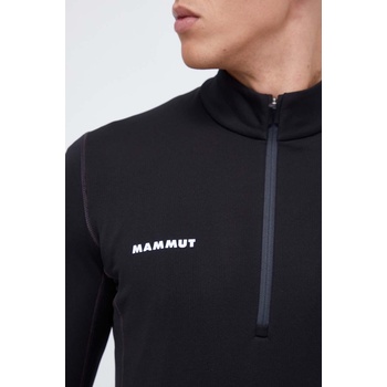 MAMMUT Спортен суичър Mammut Aenergy ML Half Zip в черно с изчистен дизайн (1016.01100)