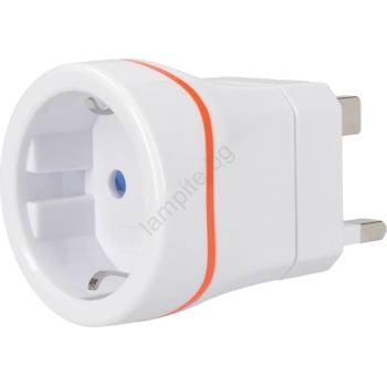 Solight Soligth PA01-UK - Адаптер за пътуване за Великобритания 230V (SL0239)