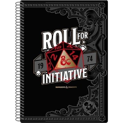 CyP Brands Zápisník Dungeons and Dragons Roll for Initiative, A4
