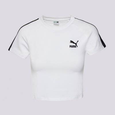 PUMA Тениска Iconic T7 Baby дамски Дрехи Тениски 62559802 Бял S (62559802)