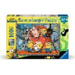 Ravensburger Пъзел Ravensburger от 100 XXL части - Миньони и чудовища (12004351) - ozone