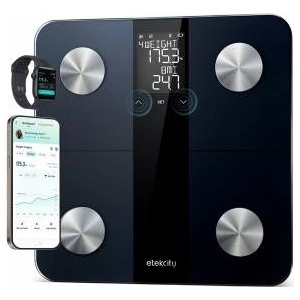 Etekcity XL Body Fat Scale, Automatic User Recognition, 180kg/0.05kg - EFS-C651-KDE