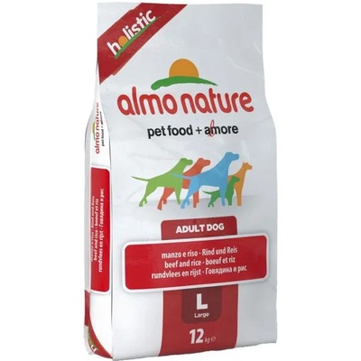 Almo Nature Adult Large - Beef & Rice 2x12 kg