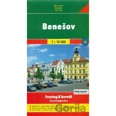 Plán města Benešov Vlašim