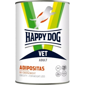 Happy Dog VET Diet Adipositas консерва за кучета, Ветеринарна специална диета за намаляване на наднорменото тегло - 400 гр, Германия 61062