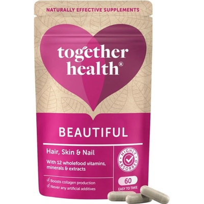 Together Health Beautiful HSN Bioaktívny komplex pre vlasy, nechty a pleť 60 kapsúl