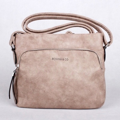 Romina & Co malá hnědo-crossbody kabelka DF06 šedá