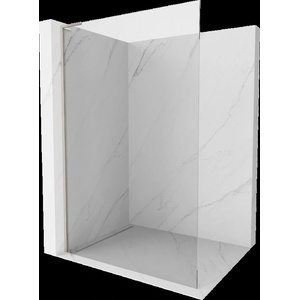 Mexen Kioto L Душ параван Walk-in 120 x 200 см, прозрачен, четкан никел - 800-120-103-97-00 (800-120-103-97-00)