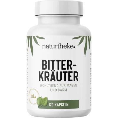 Naturtheke GmbH Горчиви билки за стомах и черва - 120 капсули
