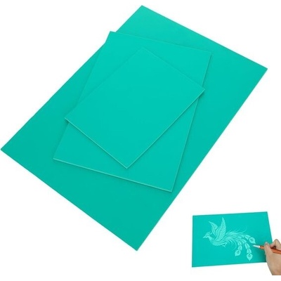 3ks linoleových gravírovacích listů A4/A5/A6 – Zboží Dáma