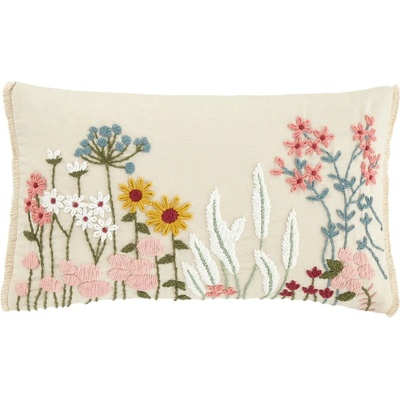 Catherine Lansfield Памучна декоративна възглавница 30x50 cm Countryside Floral - Catherine Lansfield (DS/57104/W/CU305/NT)