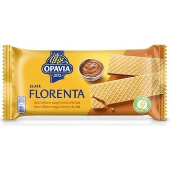 Opavia Zlaté Florenta oblátky s mandľovo-nugátovou príchuťou 112 g