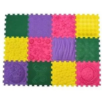 Ortho Puzzle Ortho Puzzle: комплект ортопедични масажни постелки, 12 части