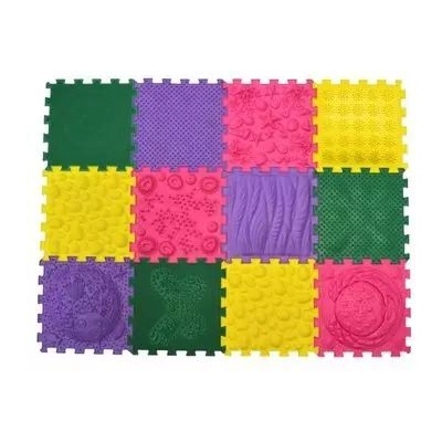 Ortho Puzzle Ortho Puzzle: комплект ортопедични масажни постелки, 12 части