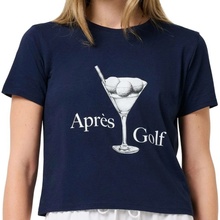 Dámske tričko Travis Mathew APRES GOLF TEE Navy Blazer