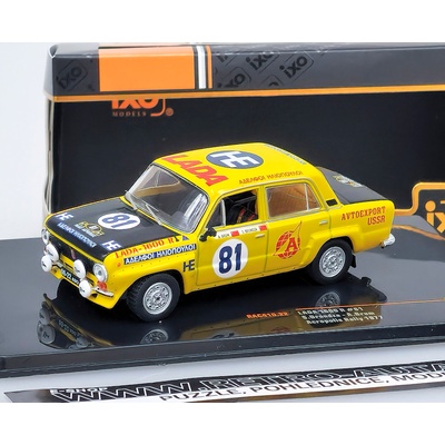 Ixo Models Lada 1600 R No.81 Rallye Acropolis 1977 S.Brundza/A.Brum 1:43