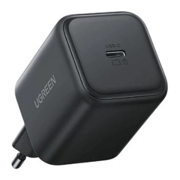 UGREEN Захранващо зарядно устройство, 45W, USB-C, PD 3.0, GaN, черно (65052)