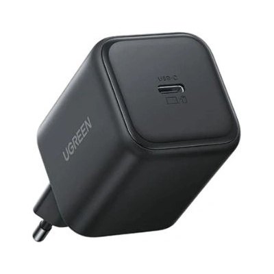 UGREEN Захранващо зарядно устройство, 45W, USB-C, PD 3.0, GaN, черно (65052)