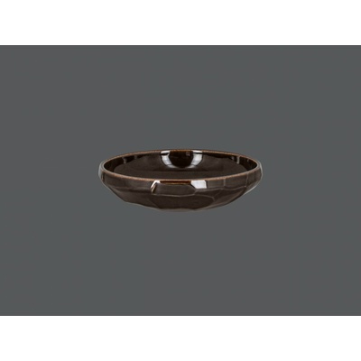 RAK Porcelain Talíř řezaný hluboký 20 cm hnědá RAK-STCDP20GCL
