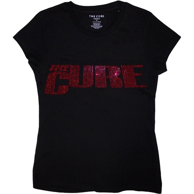 The Cure Logo Embellished Black M Дамски Риза (CURETS13LB02)