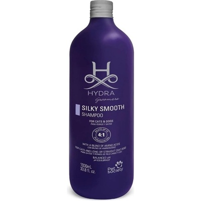 Hydra Hedvábný šampon pro narovnání srsti 1 L Silky Smooth Shampoo