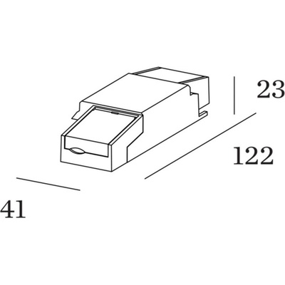 Wever & Ducré Lighting WEVER & DUCRÉ LED driver, 6,5 W, 7-13 V, stmívatelné, IP20 - 90224301