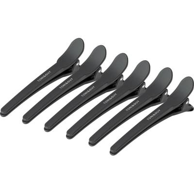 ACTIVESHOP Kadeřnické klipy do vlasů E-17 10 kusů 10,5CM - černé