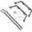 Traxxas шаси черно: DR-1