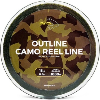 AVID CARP Монофилно Влакно AVID Outline Camo Reel Line 0.28MM/4.5KG - 1000M (A0630015)