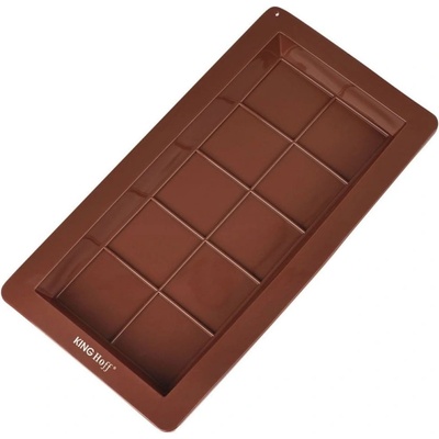 KINGHOFF Форма за дубайски шоколад Kinghoff KH 1945, 25х13.5 см, -40-230C, Кафяв (9999KH1945)