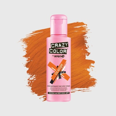 Crazy Color Polotrvalá farba Orange Nº 60 100 ml