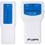 Lanberg Тестер за мрежови кабели Lanberg NT-0402 PoE бял (NT-0402)