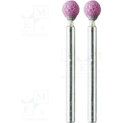 PG MINI M.2160 Brusné kameny; Ø: 6mm; Ø: 3mm; 2ks; korund