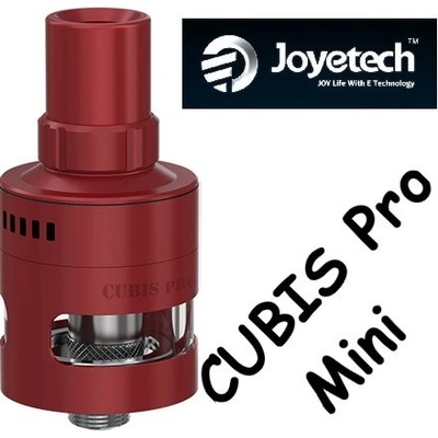 Joyetech CUBIS Pro Mini Clearomizer červený 2ml – Zboží Dáma