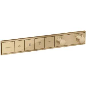 Hansgrohe RainSelect - Смесител за вграждане за 4 консуматора, четкан бронз 15382140 (15382140)