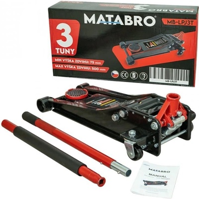 Matabro MB-LPJ3T Nízkoprofilový hydraulický zvedák s pojezdem 3 t – Hledejceny.cz